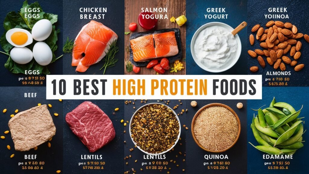 10 Best High Protein Foods